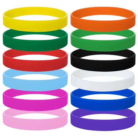 rubber silicone bracelets